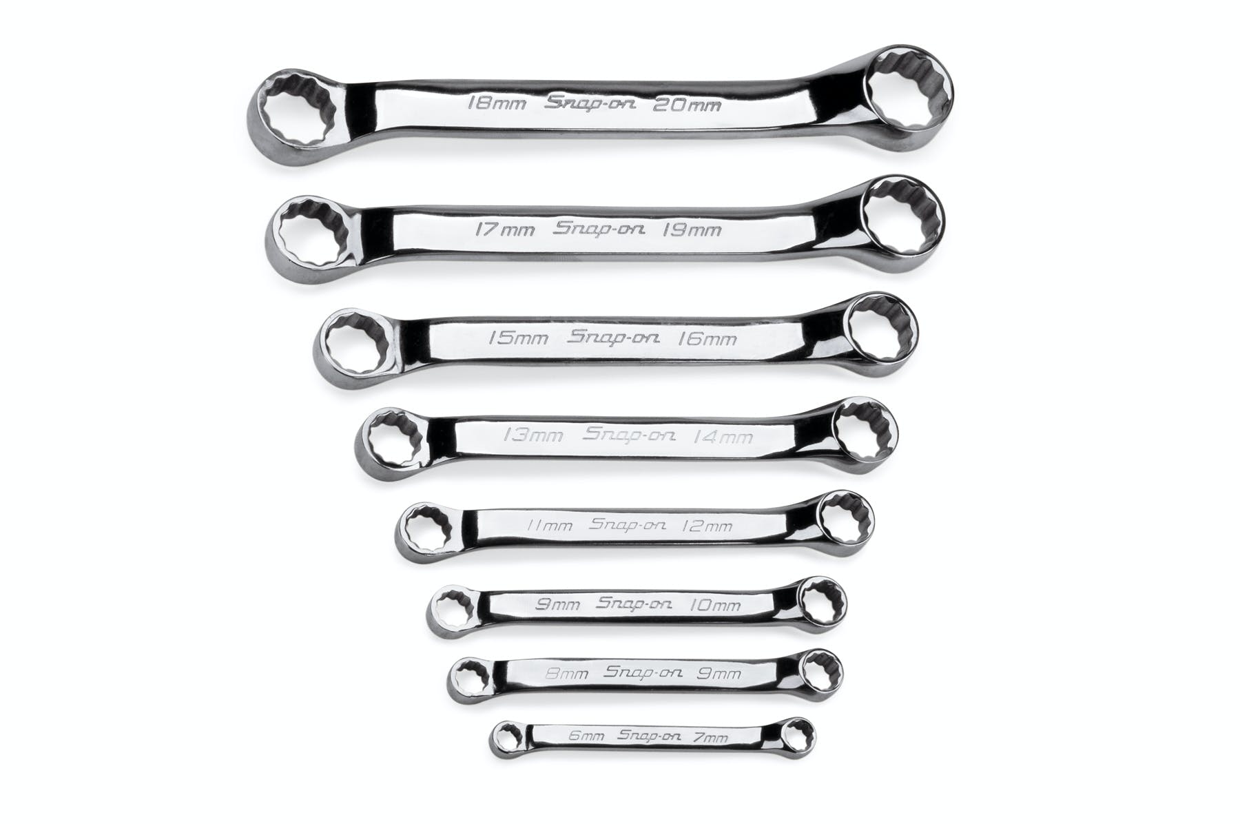 8 pc 12-Point Metric Flank Drive® Short 10° Offset Box Wrench Set (6/7—18/20 mm) | XSM608A 8 pc 12-Point Metric Flank Drive® Short 10° Offset Box Wrench Set (6/7—18/20 mm) | XSM608A
